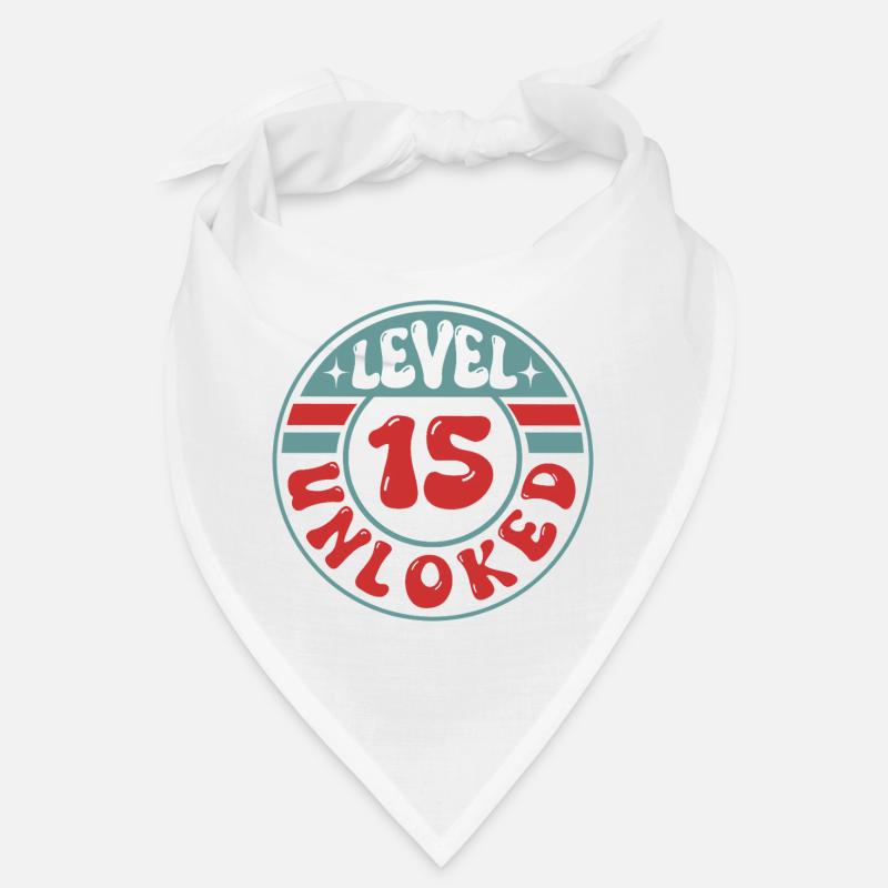 Level 15 Unlocked – Cool design for gamers Bandana