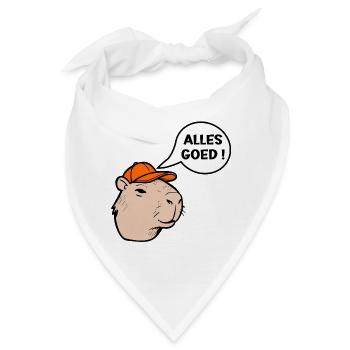 Alles gut - Bandana - Weiß - Vorne