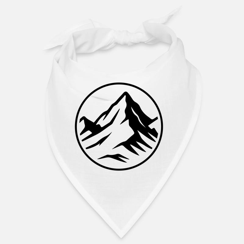 Berg Symbol Gipfel Bandana