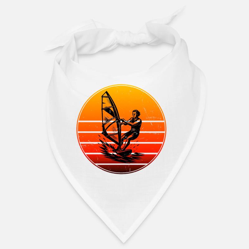 Motif minimaliste de planche à voile Bandana