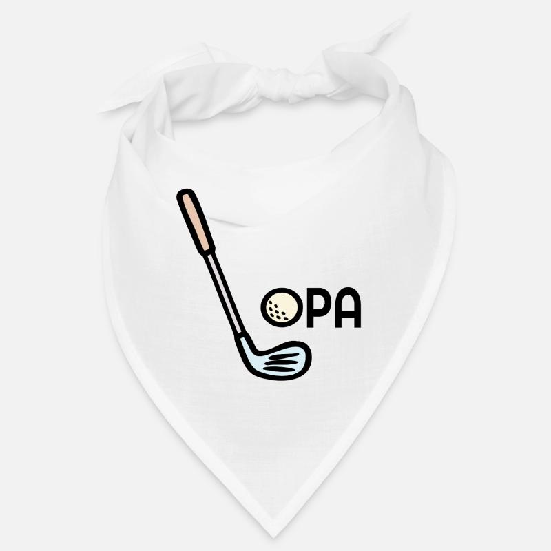 Golf Opa Golfschläger Bandana
