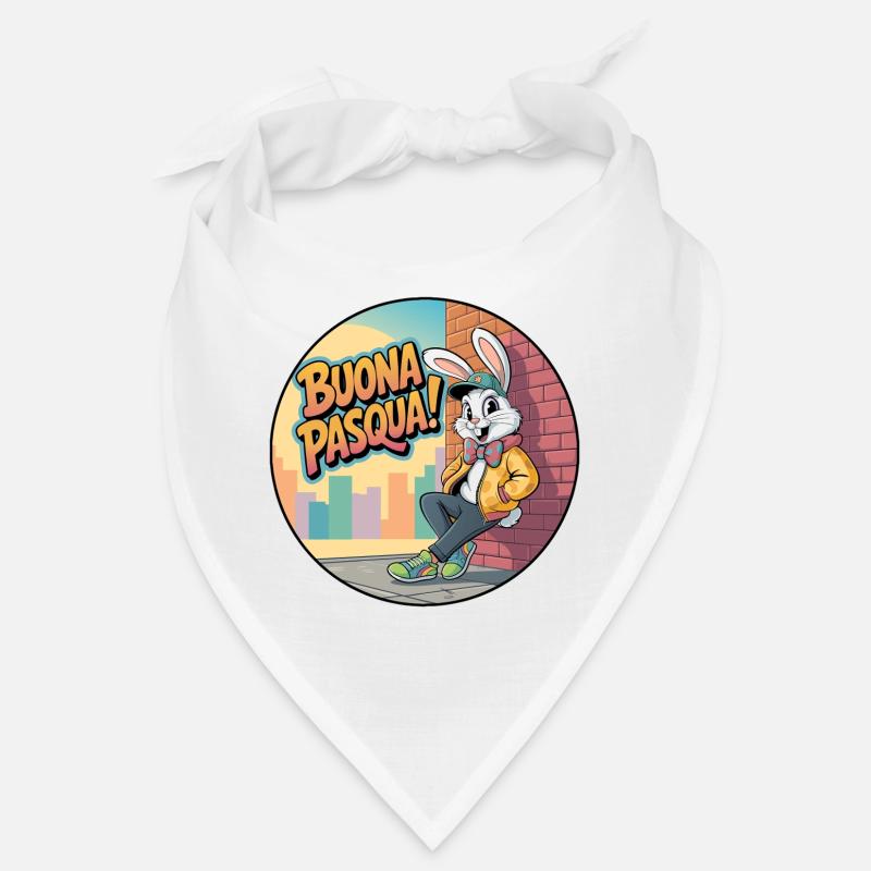 Happy Easter Urban Rabbit Bandana