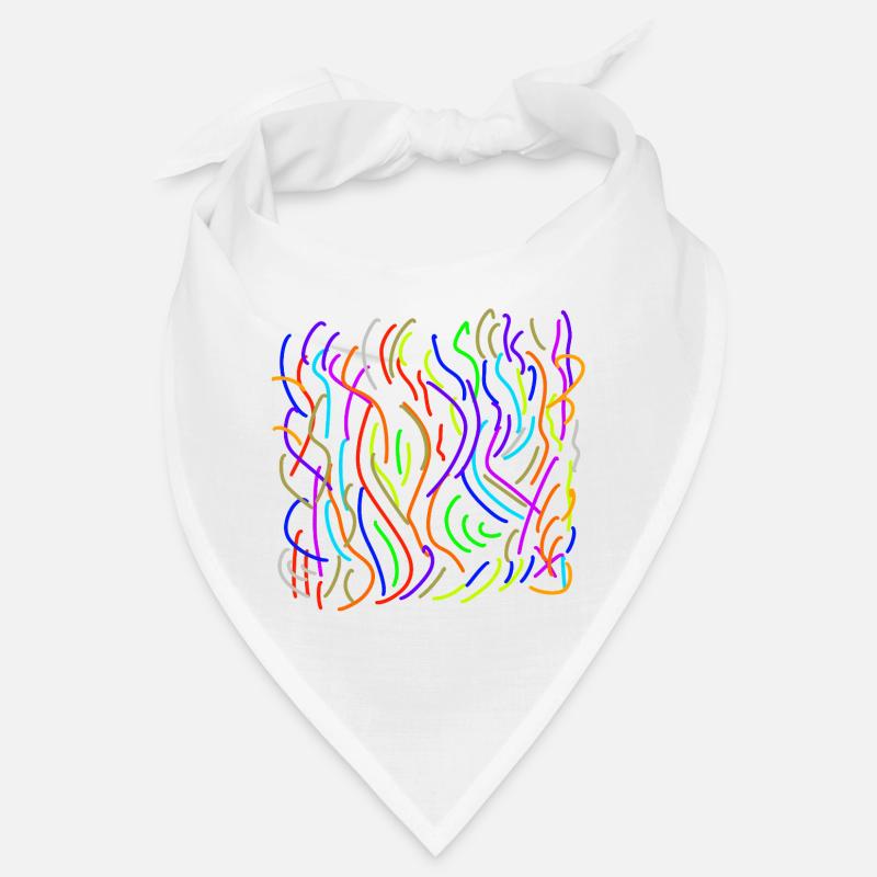 La couleur coule sur le néant Bandana