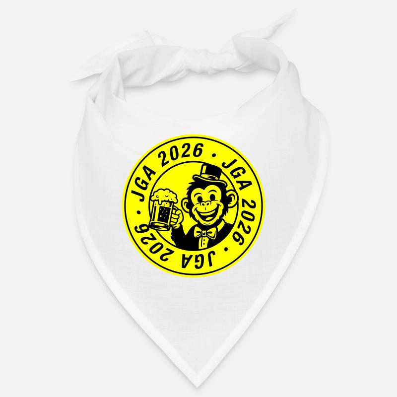 Jga 2026 Marié Singe Bandana