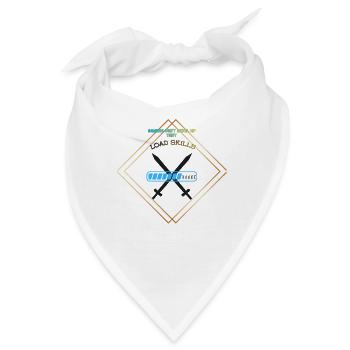 Gamer Load Skills  - Bandana - Weiß - Vorne