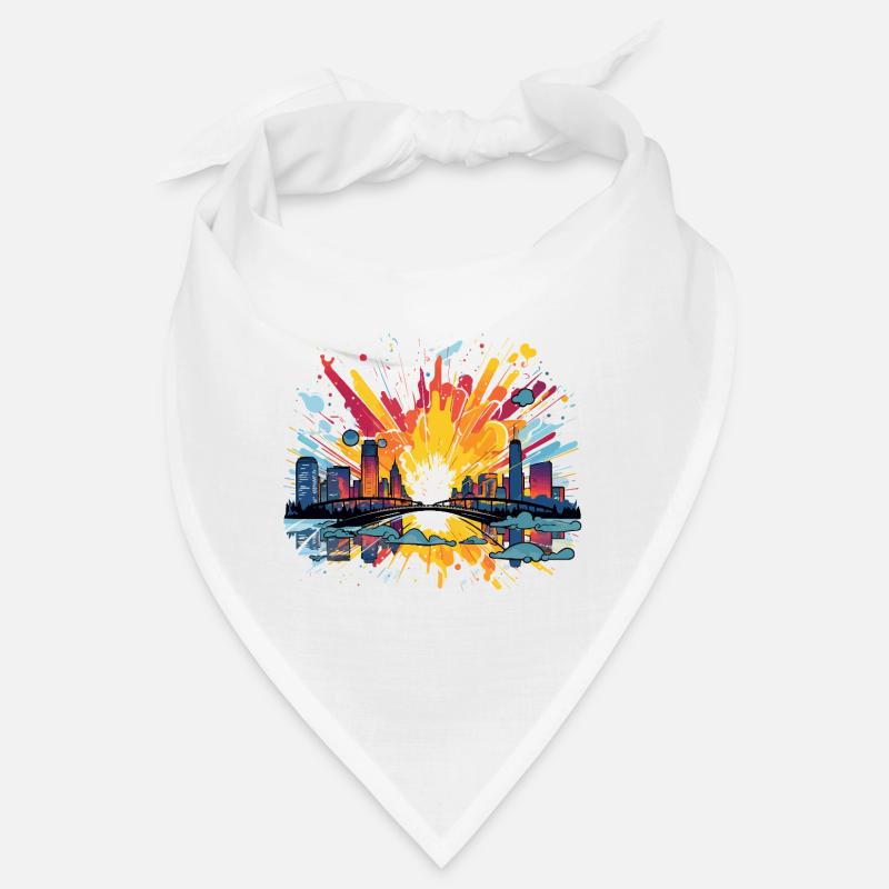 Feux d’artifice urbains Skyline Spritz Bandana