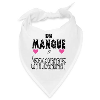 Mangelnde Bindung - Bandana - Weiß - Vorne