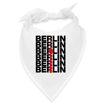 BERLIN, FERNSEHTURM ALEXANDERPLATZ HERZ VON BERLIN - Bandana - Weiß - Vorne