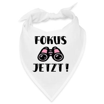 Fernglas Fokus - Bandana - Weiß - Vorne