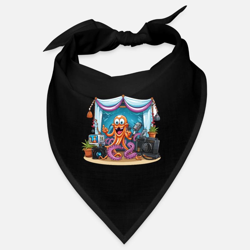 Octopus influencer on stage Bandana