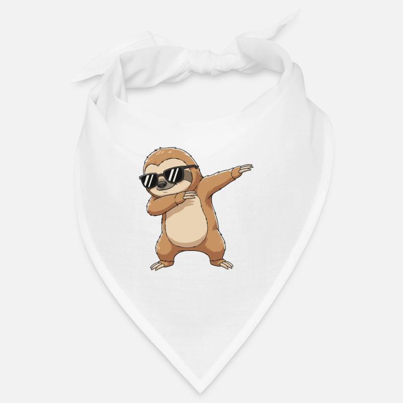 Dessin animé Cool Dab Sloth Bandana