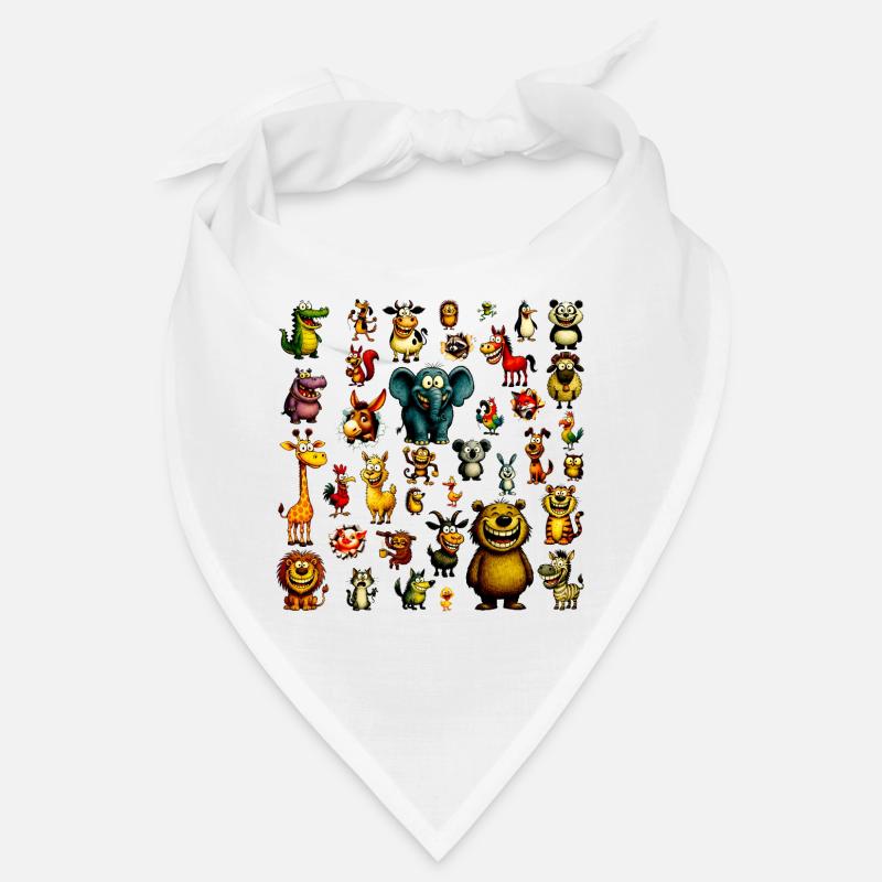 My First Animals - Cute Learning Design Bandana