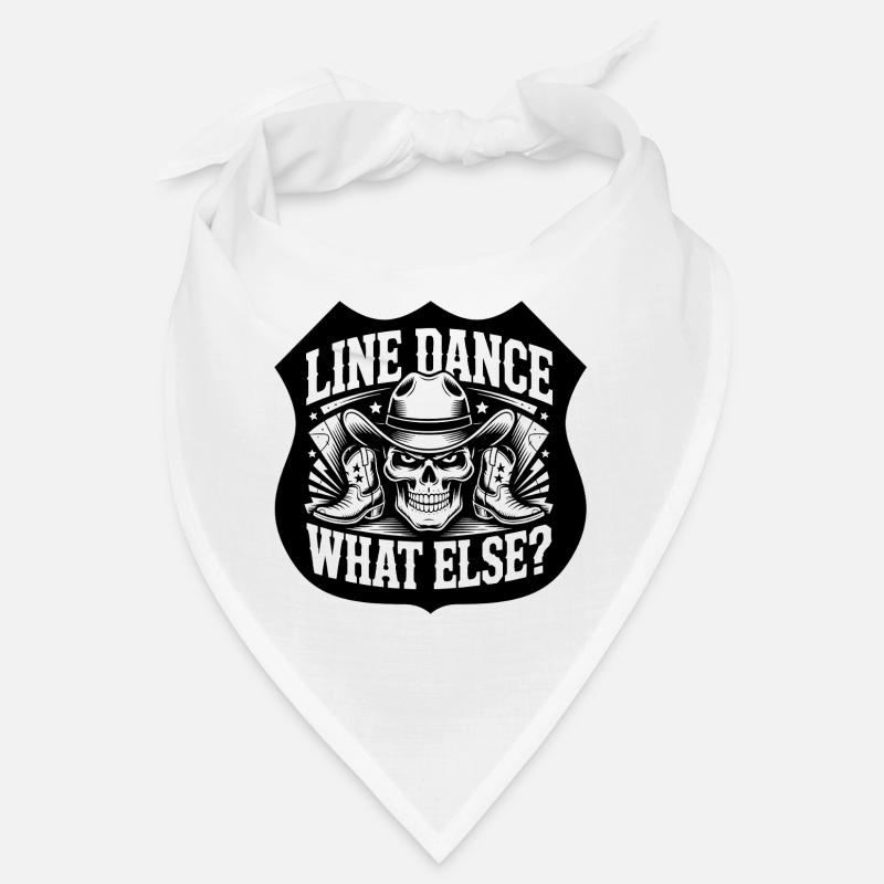 LineDance Schädel Cowboy Stiefel Bandana