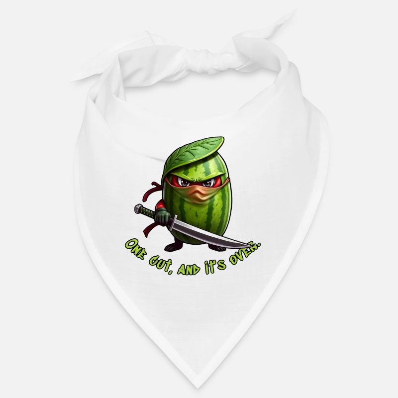 Ninja pastèque avec l’épée Bandana