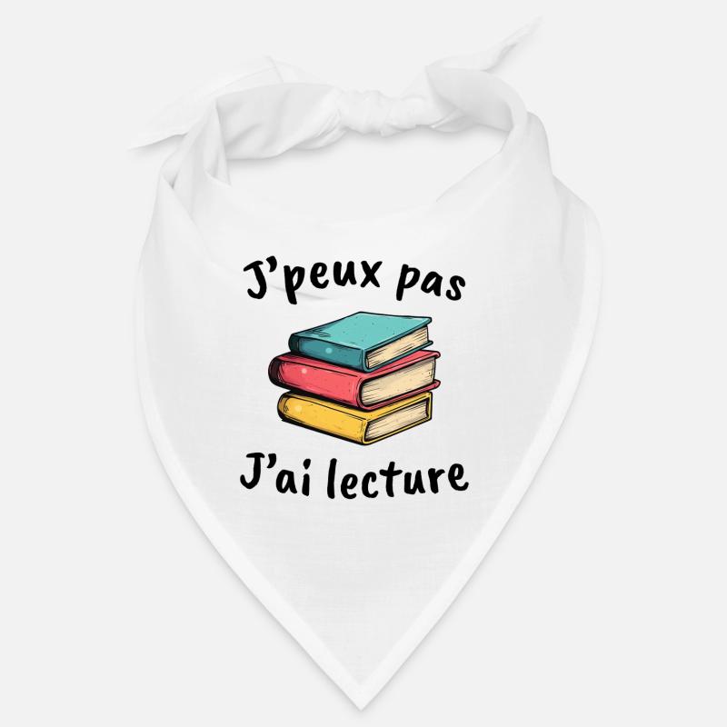 books, reader's gift idea, I can't I have Bandana