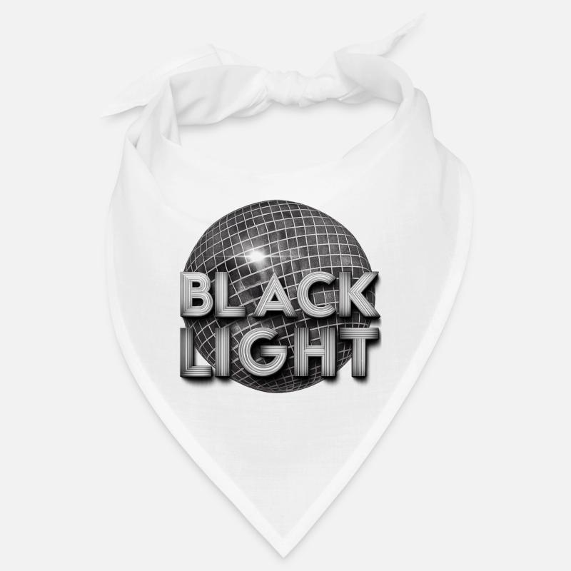 Schwarzes Licht Retro-Disco Bandana
