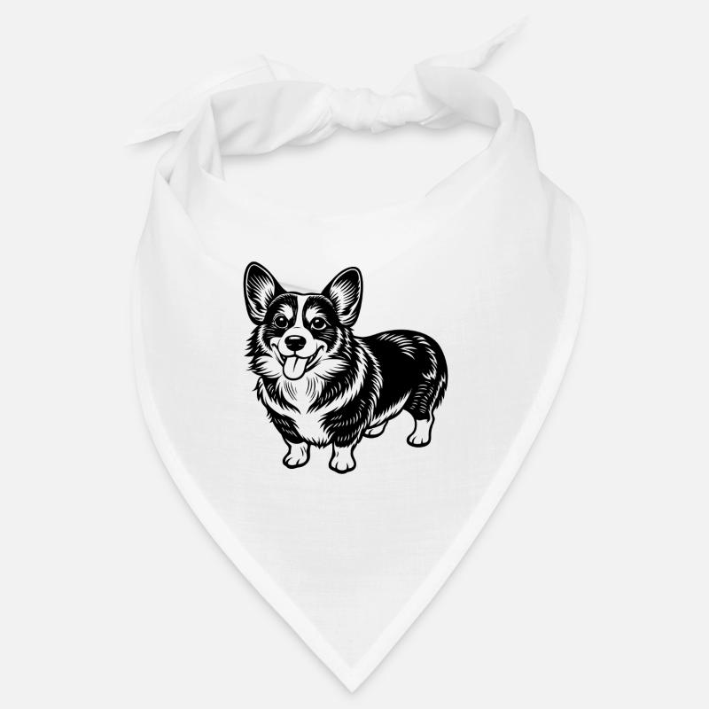 Pembroke Walisischer Corgi Bandana