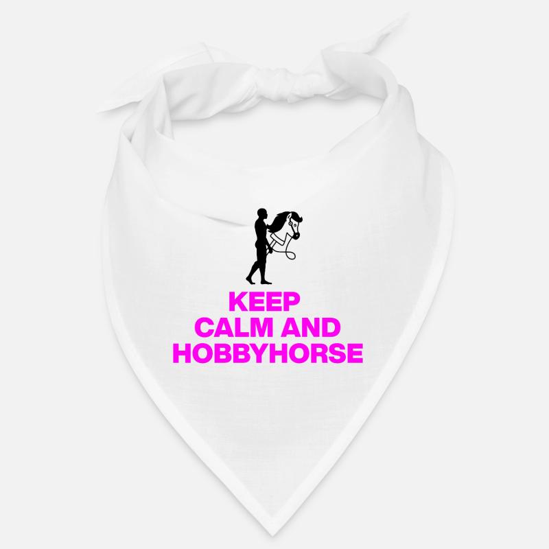 RESTEZ CALMES ET CHEVAL DE BATAILLE ! HOBBYHORSING CHEVAL DE BATAILLE Bandana
