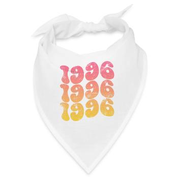 Vintage 1996 - Bandana - Weiß - Vorne