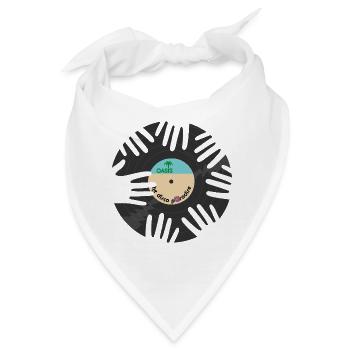 Disco Oasi Tropisch - Bandana - Weiß - Vorne