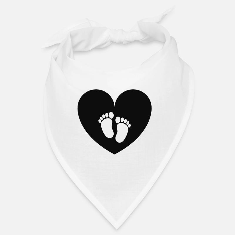 Empreinte de bébé Bandana