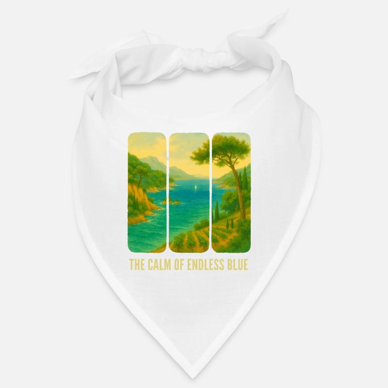Le calme de l’horizon bleu Bandana