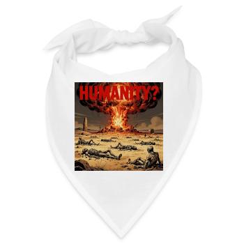 Atomic Humanity? - Bandana - Weiß - Vorne