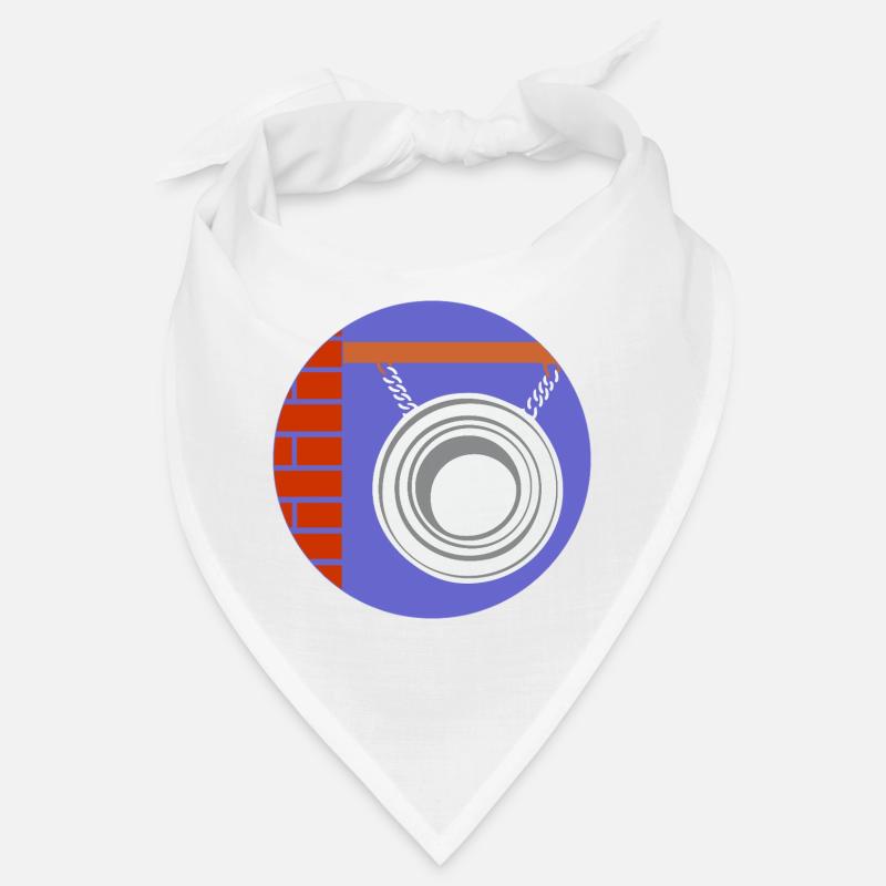 51169_Friseur pendant circulaire devant un mur de briques Bandana