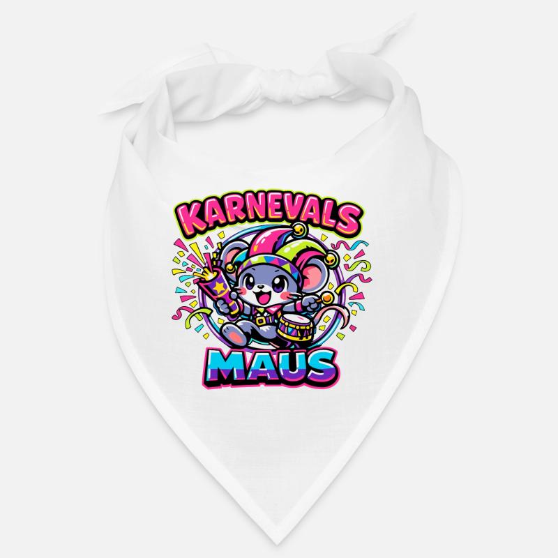 Karnevalsmaus Karneval Kostüm Bandana