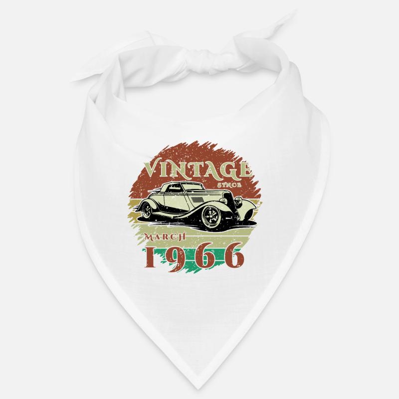 60. Geburtstag - Klassiker - Vintage since 03/1966 Bandana