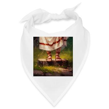 Sommersockel - Bandana - Weiß - Vorne