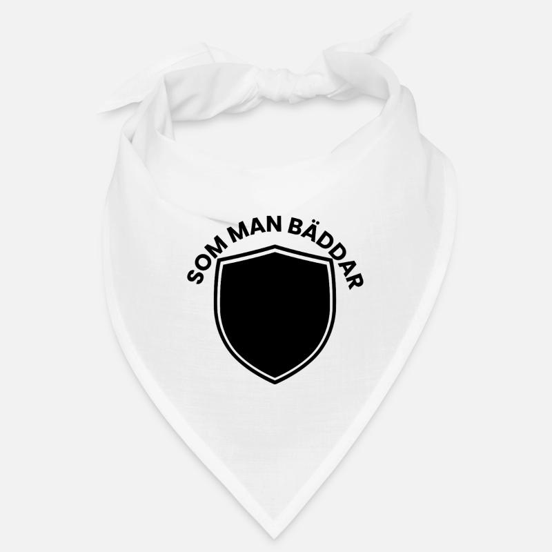 Design des Ringtext-Schildes Bandana