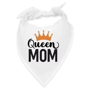 Die Mutter der Königin - Bandana - Weiß - Vorne
