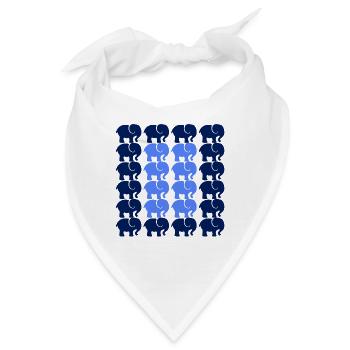 ELEFANT - Bandana - Weiß - Vorne