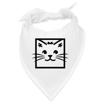 Kitten Bolder - Bandana - Weiß - Vorne