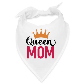 Die Mutter der Königin - Bandana - Weiß - Vorne