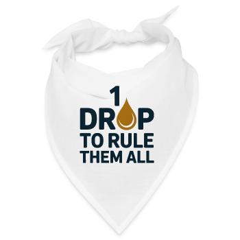 Homöopathie 1 Drop, um sie alle professionell zu beherrschen - Bandana - Weiß - Vorne