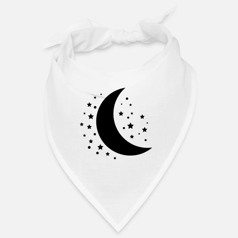Moon and stars Bandana