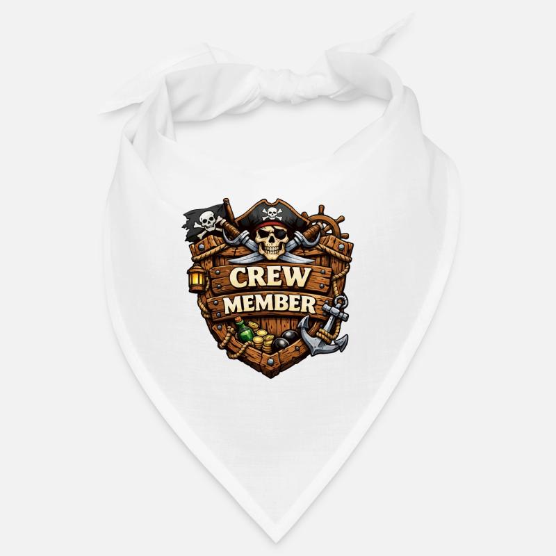 Insigne de membre d’équipage pirate Bandana