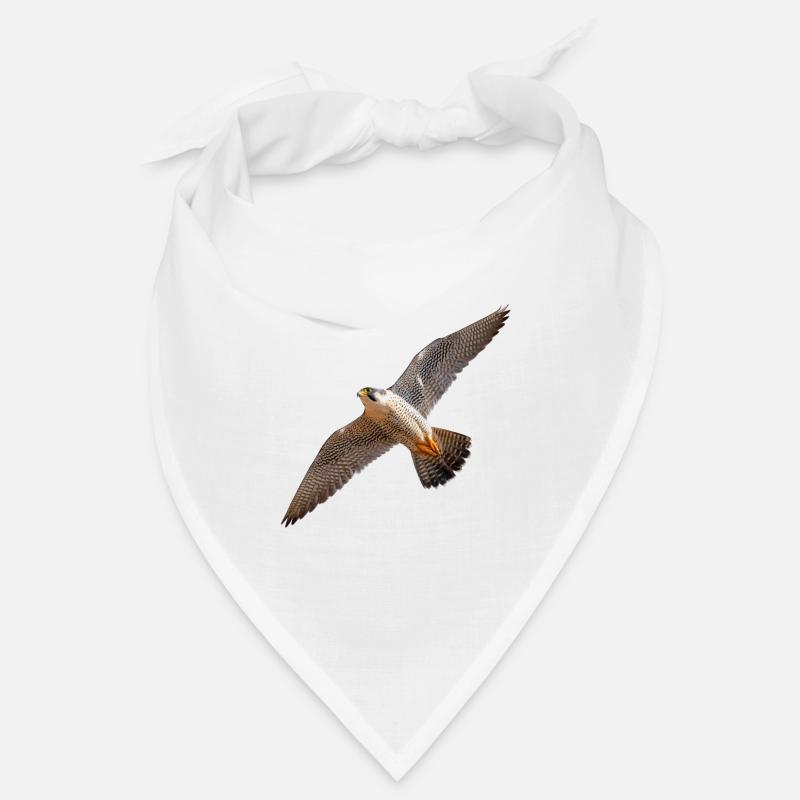Faucon pèlerin en vol plané – puissance et précision Bandana