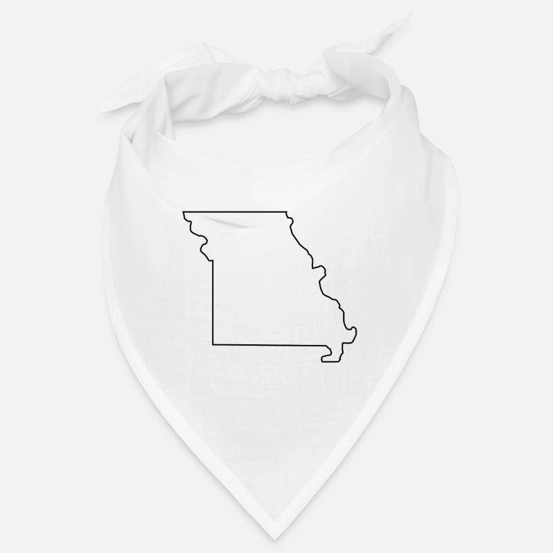 Missouri map Bandana
