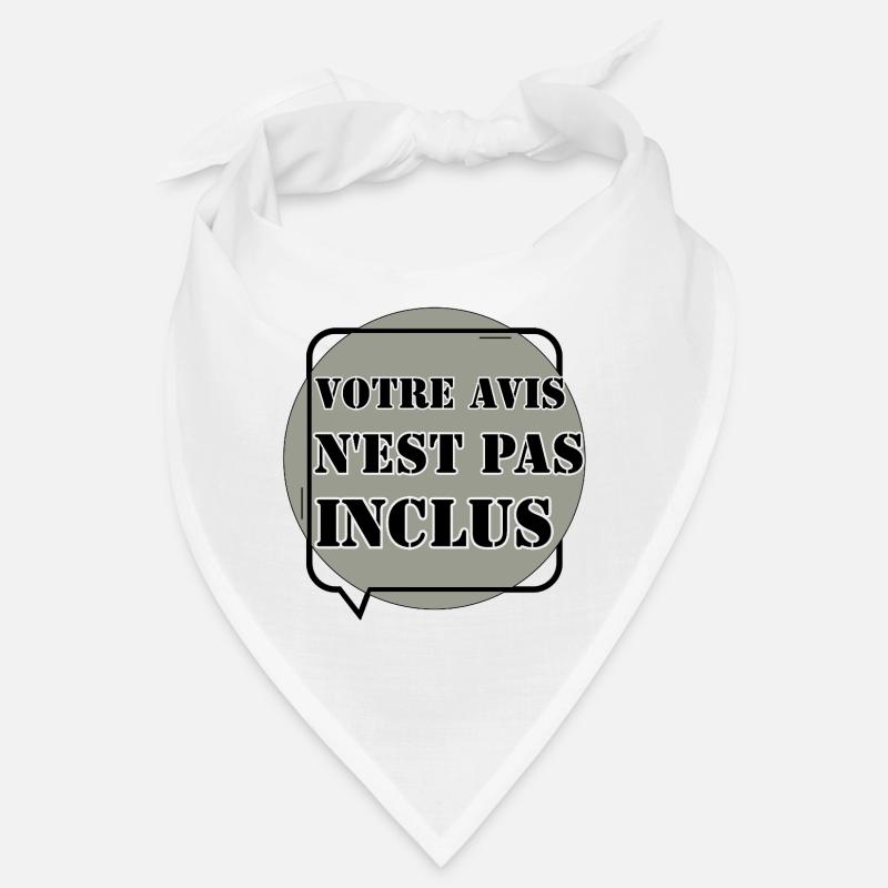 VOTRE AVIS N'EST PAS INCLUS. Bandana