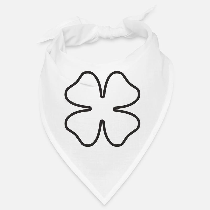 Lucky Charm Shamrock – Design minimaliste Bandana