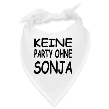 Sonja - Bandana - Weiß - Vorne