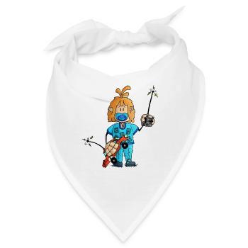 Ugo - die tolle Fernbedienung / - Bandana - Weiß - Vorne