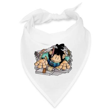 Scott - das widerspenstige Loch / - Bandana - Weiß - Vorne