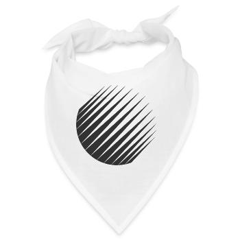 Geo Planet  - Bandana - Weiß - Vorne