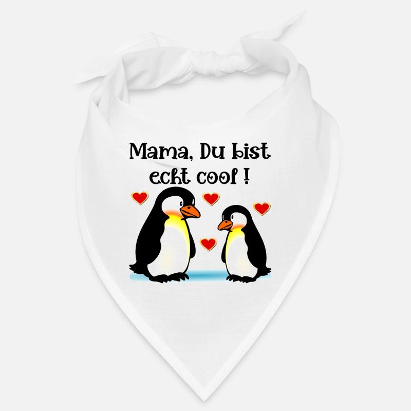 Komplimente Mama Muttertag Pinguine Bandana