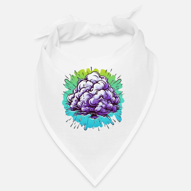 Purple Mist Ball Explosion Bandana