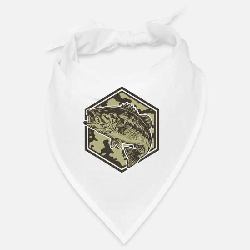 La basse dans l’hexagone de camouflage Bandana